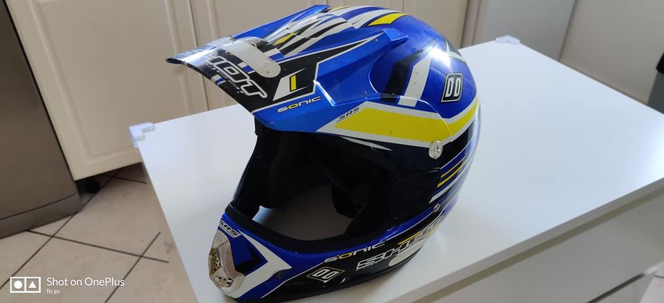 Casque cross shot taille L 59/60cm