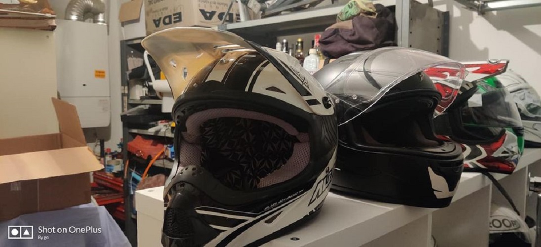 Casque cross alias taille S 55/56cm