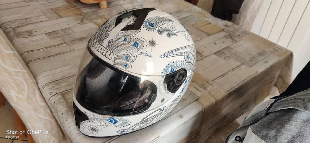 Casque shark taille S 55/56cm