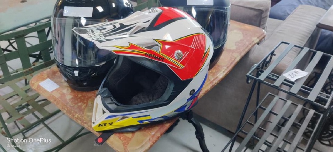Casque cross taille M 57/58cm
