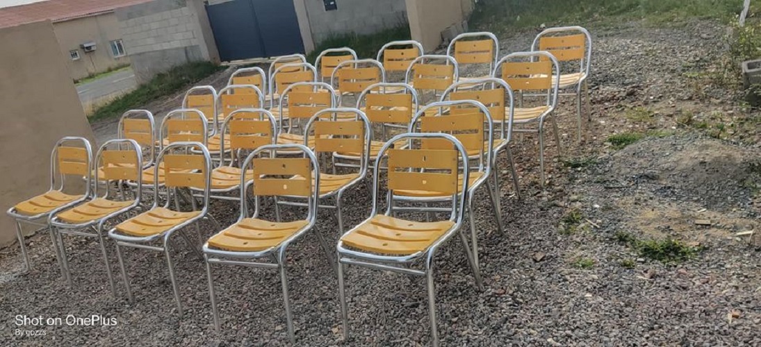 Chaises aluminiums