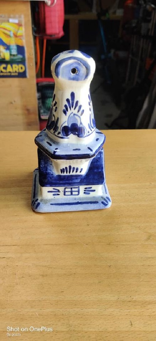 Porte encens porcelaine Delft