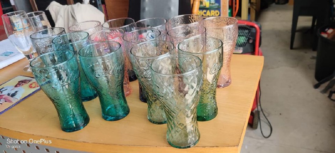 Verres coca cola 2€ /Pièce
