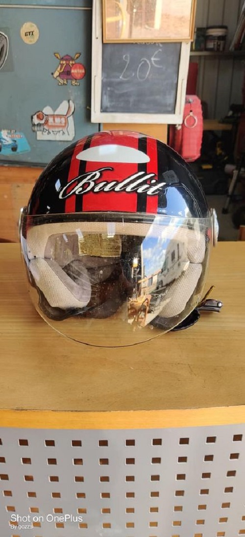 Casque jet bullit taille M 57/58cm