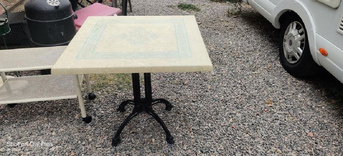 Table bistrot 80x80cm