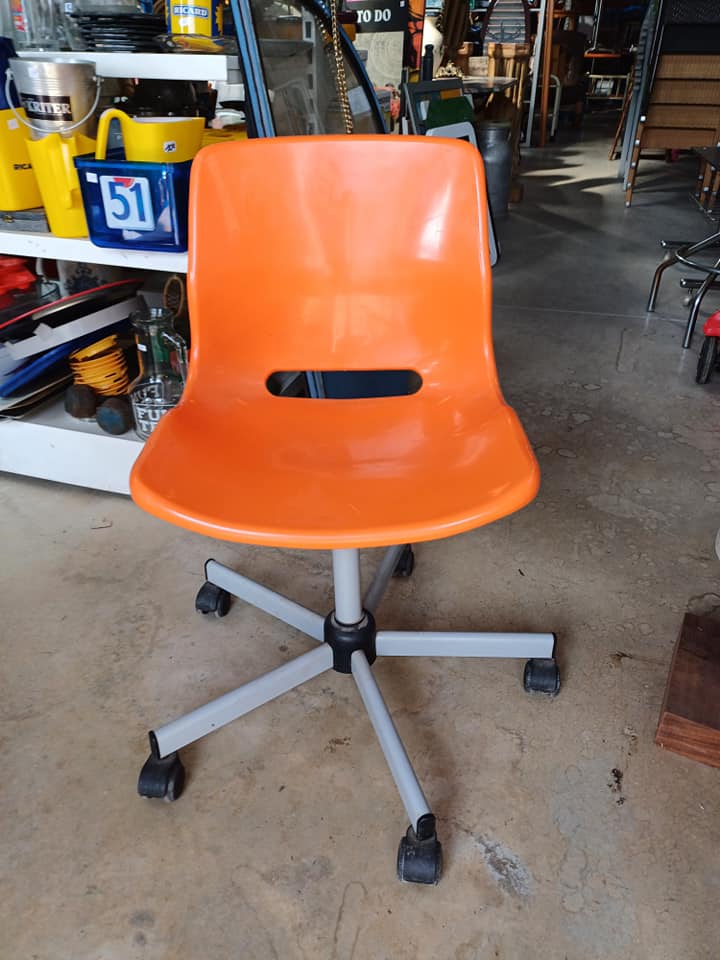 Chaise bureau style vintage
