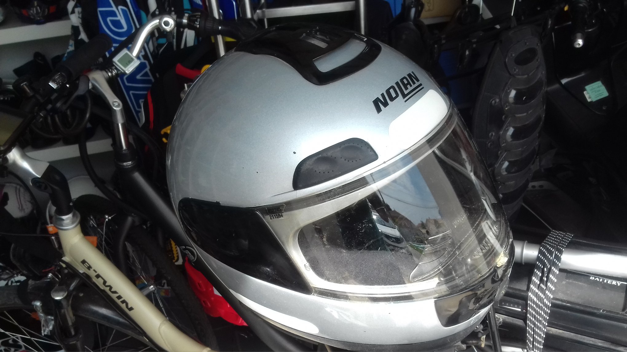 casque nolan n81 1350gr  taille M