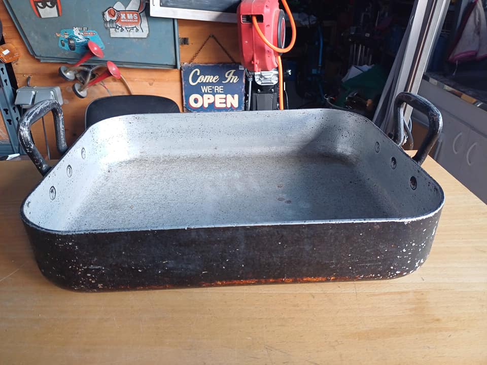 Plat à rôti aluminium professionnel
