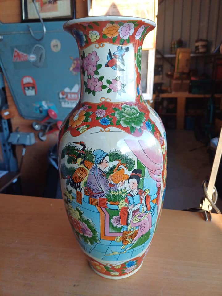 Belle ceramique Motif asiatique