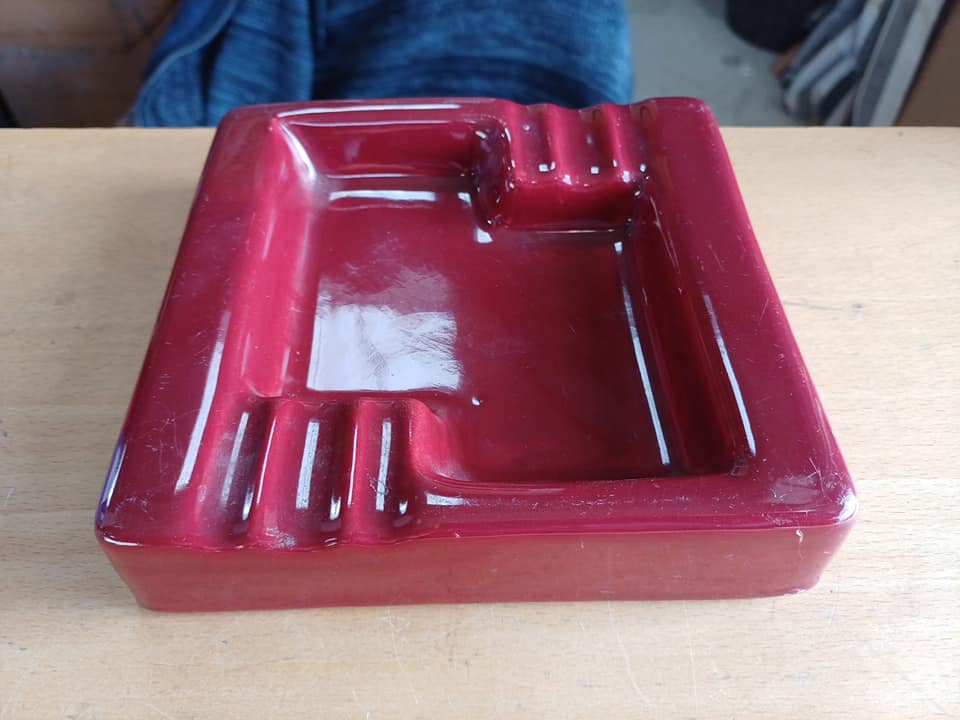Cendrier faience rousies avant 1968