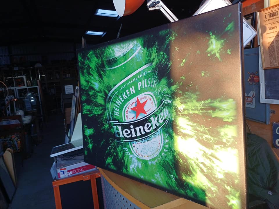 Publicité sur toile Heineken