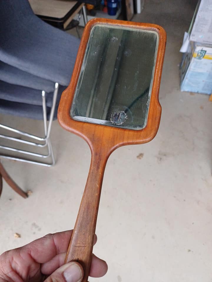 Miroir a main vintage