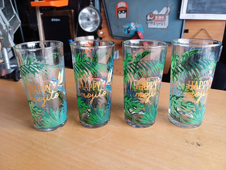 4 verres mojito