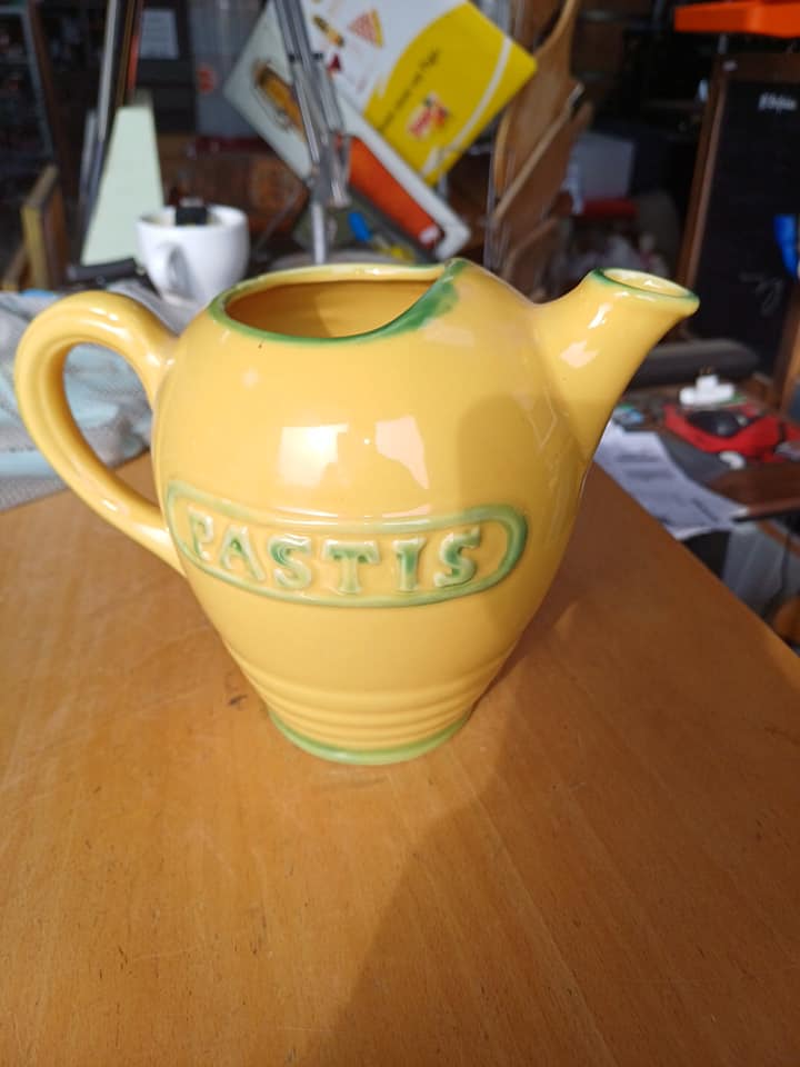 Carafe porcelaine pastis