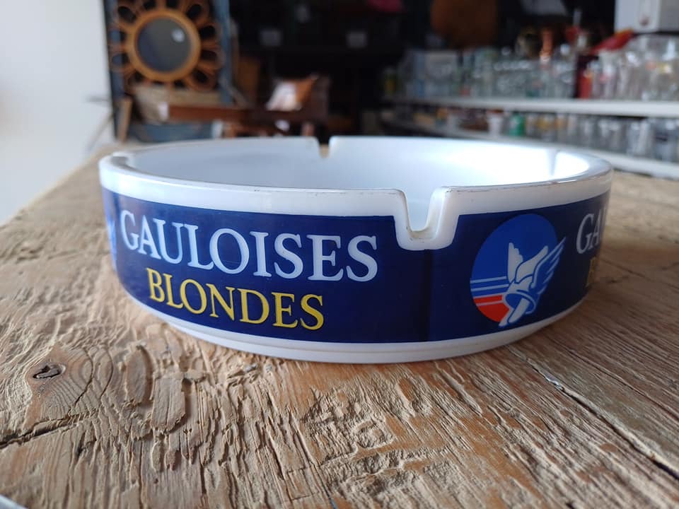 Cendrier vintage gauloises blondes