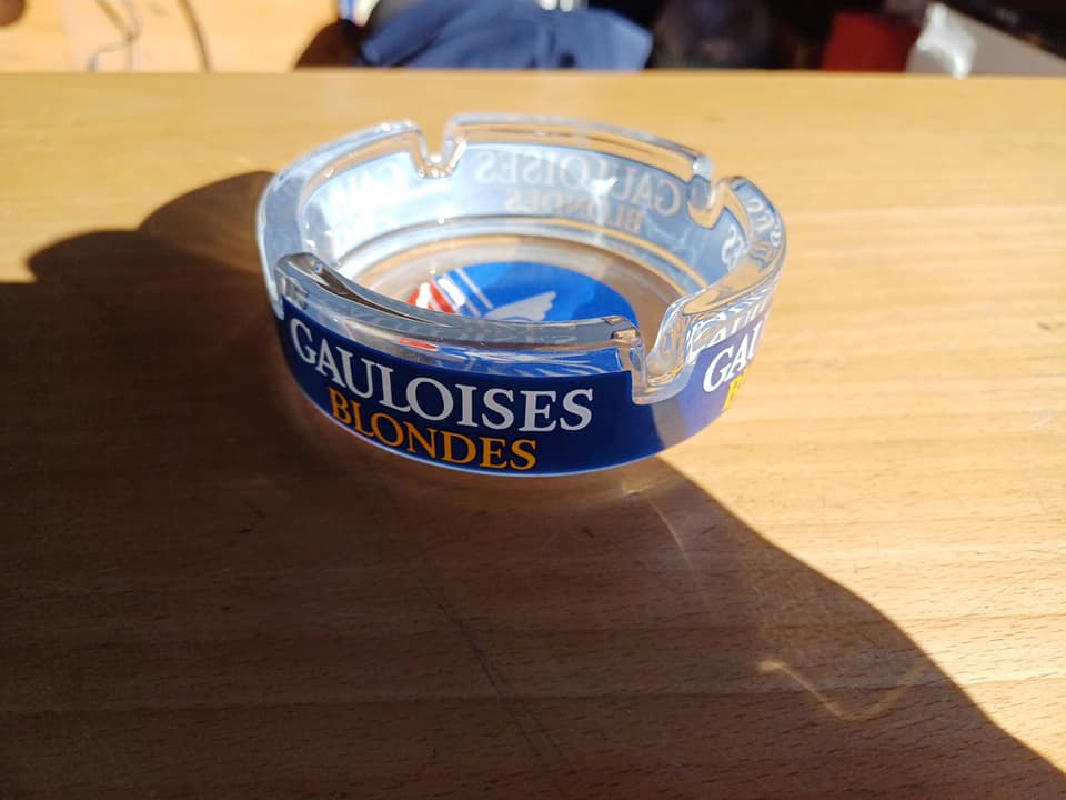 Vintage cendrier gauloise
