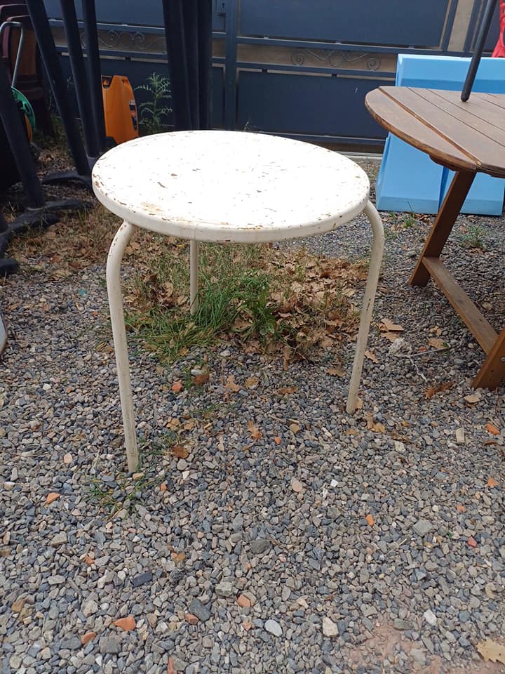 Table bistrot jardin tripode 1940