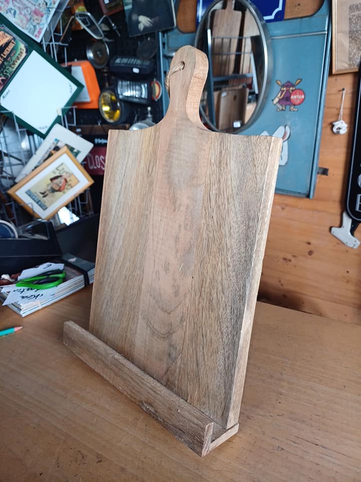 Planche à découper presentoir