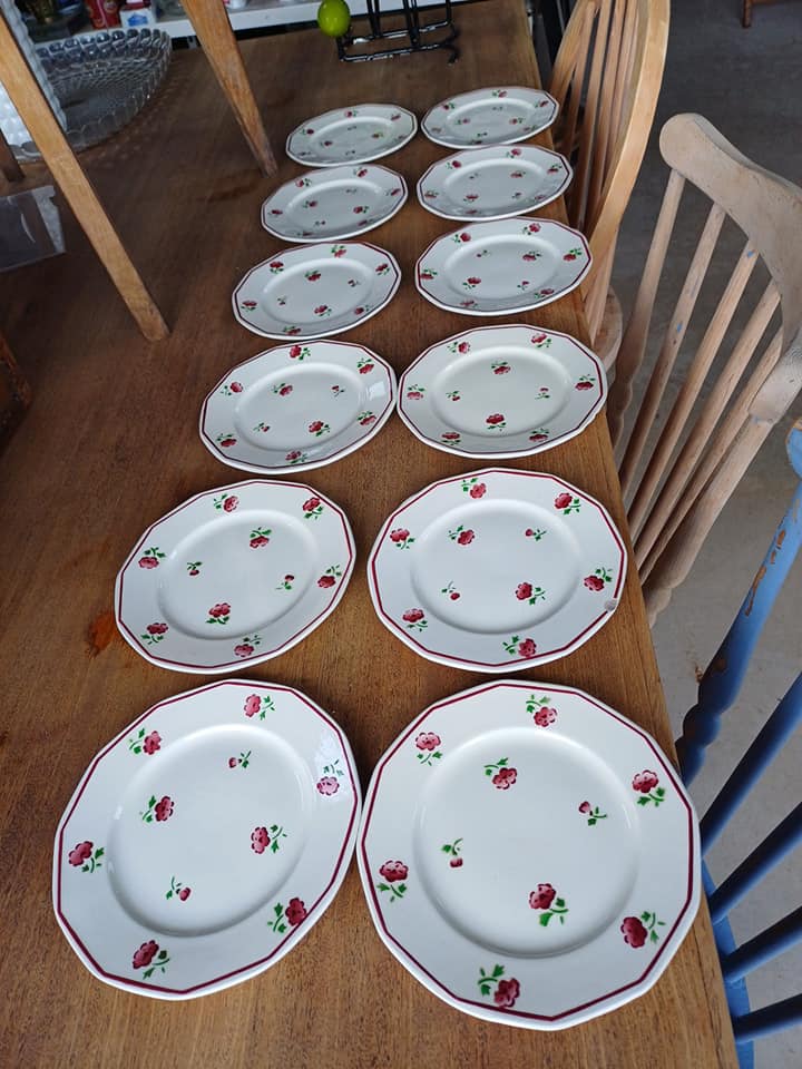Anciennes assiettes badonviller