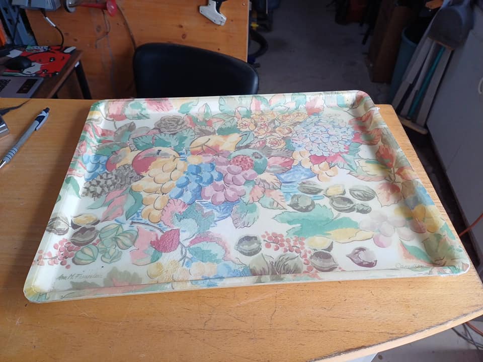Plateau en fibre de verre