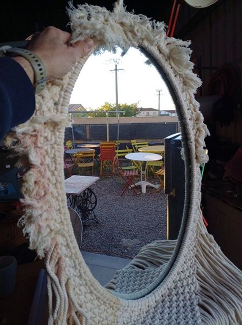 Miroir franges