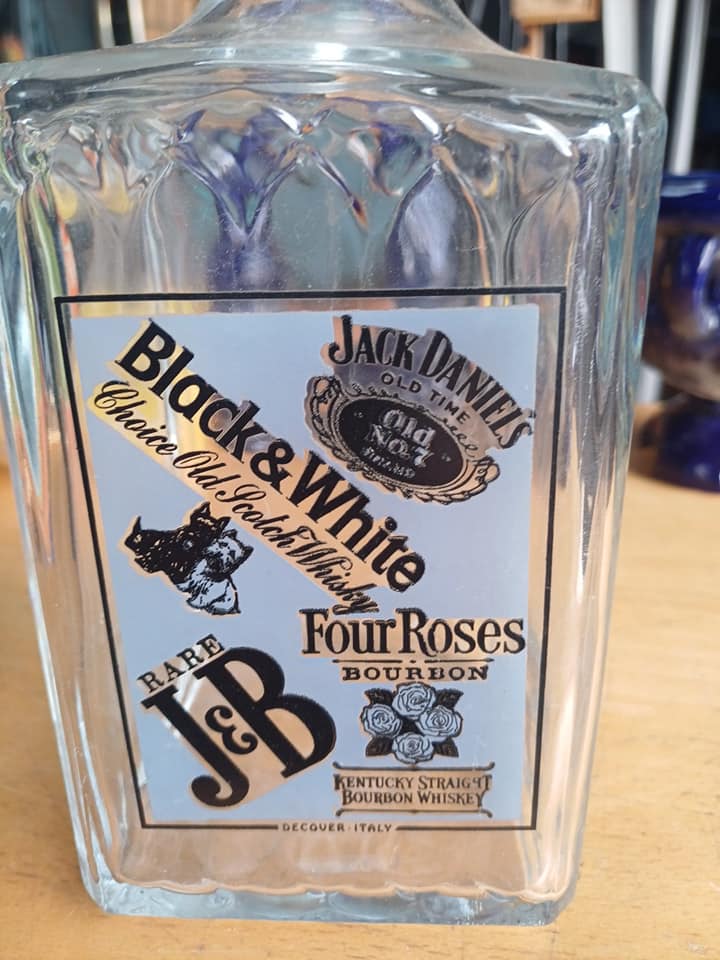 Carafe vintage  jack daniel's etc..