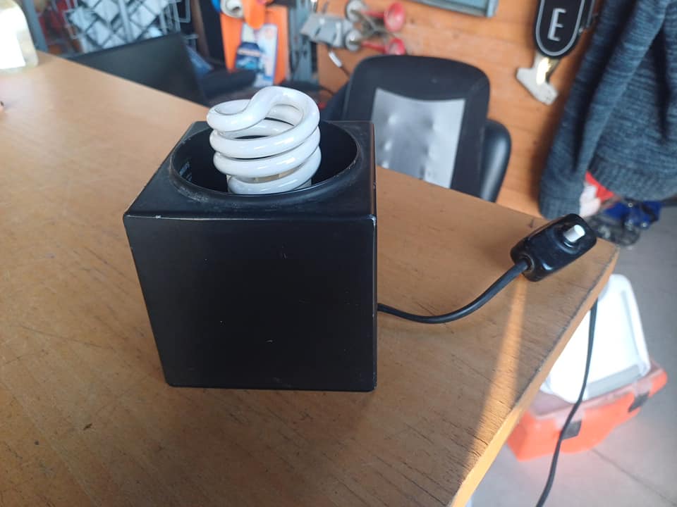Vintage lampe spaceace 1970philips