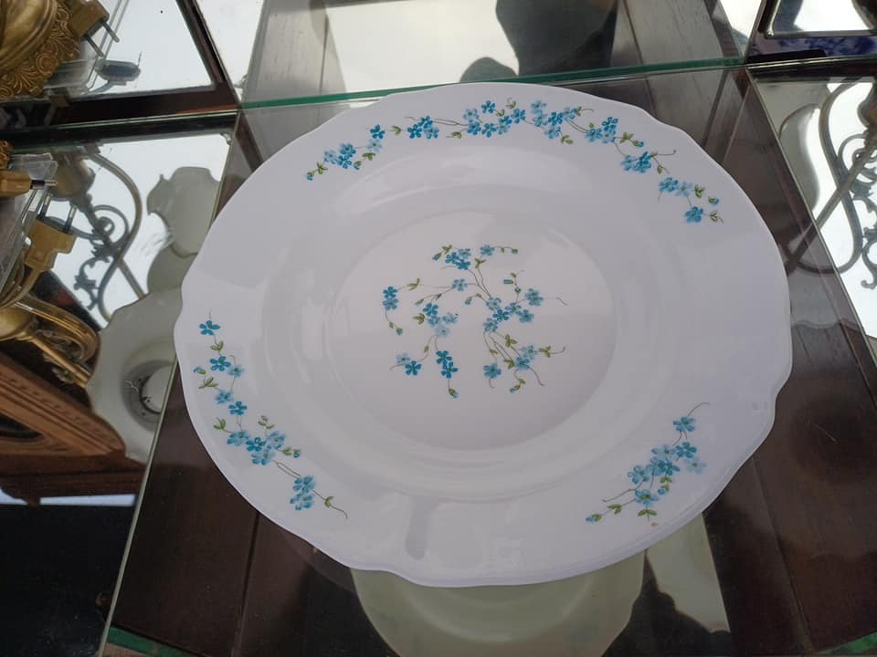 Plat faience arcopal 29cm vintage