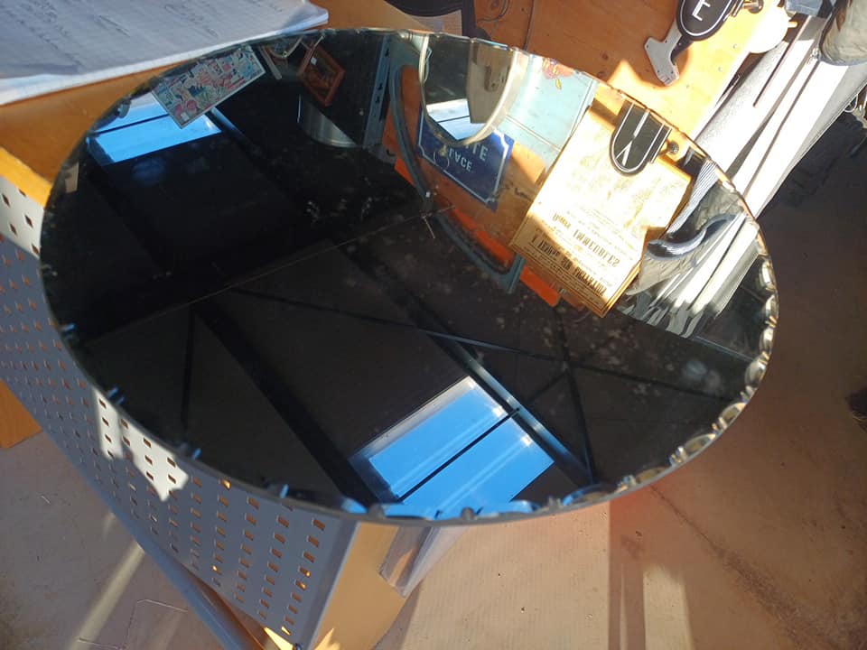 Miroir ovale ancien