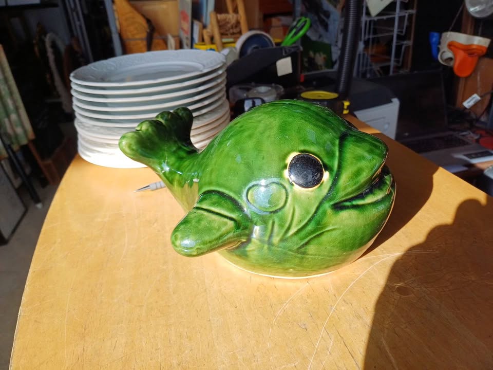 Ceramique vintage poisson