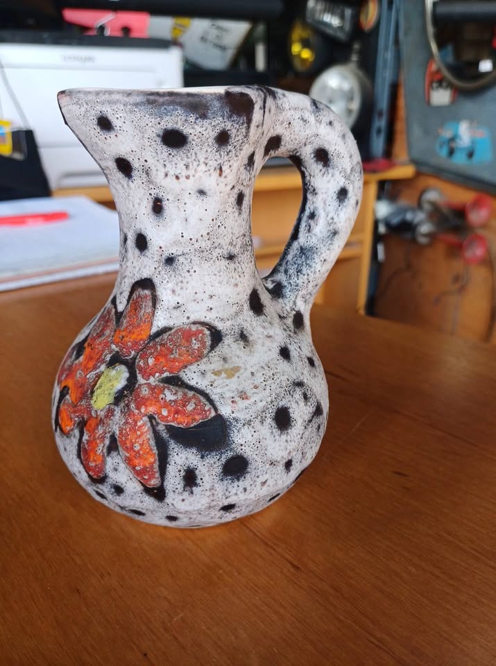 Petit vase soliflore style vallauris