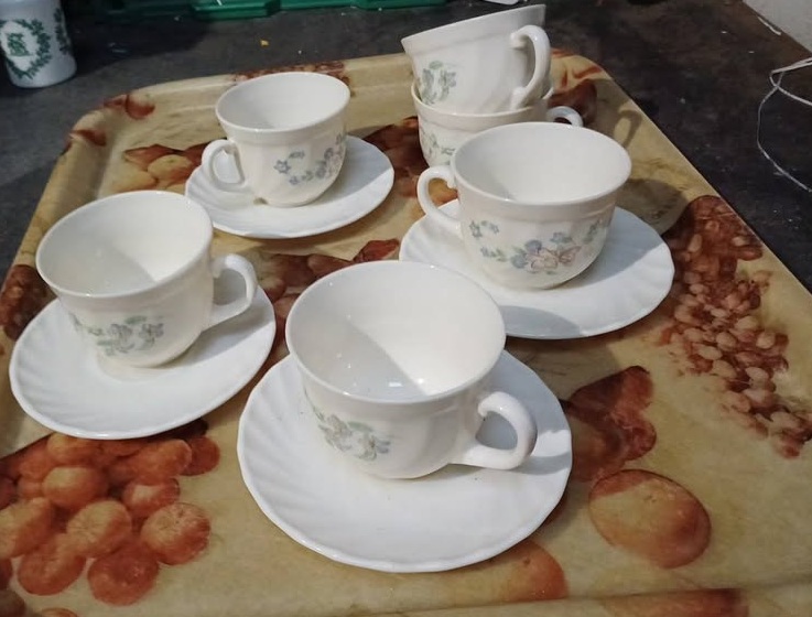 Tasses café thé arcopal  1960/70