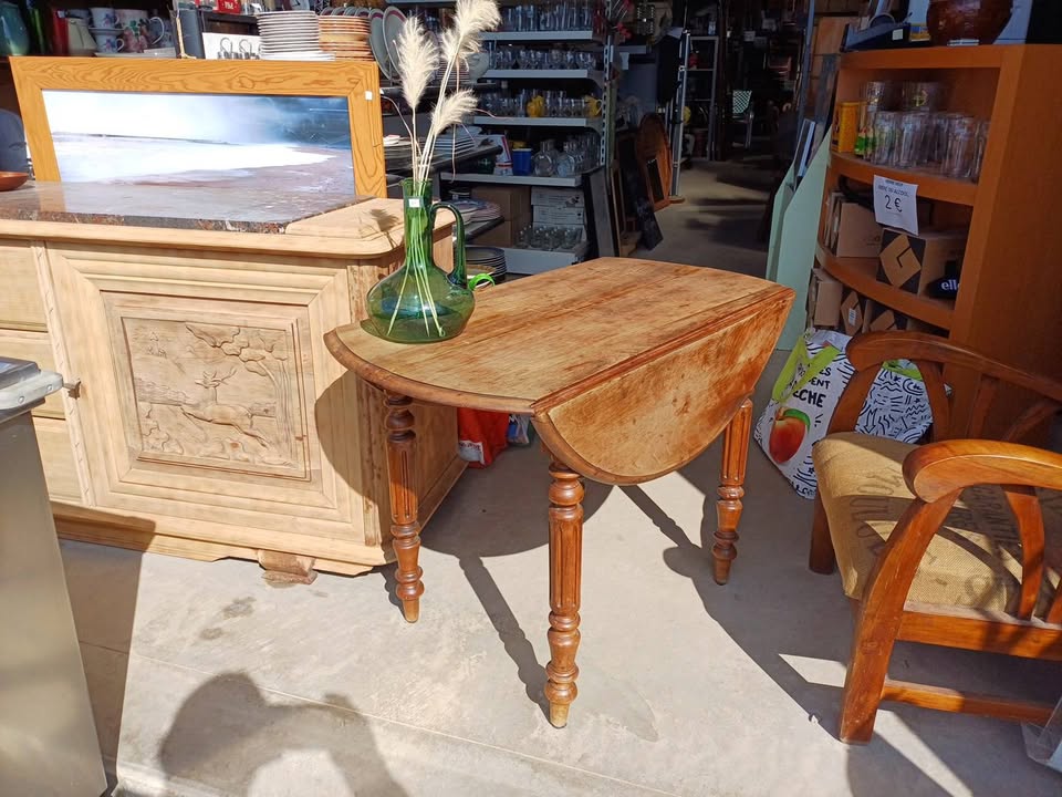 Table a volet style louis philippe