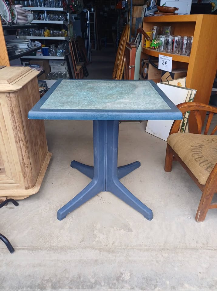 Table restaurant terrasse 70x70cm