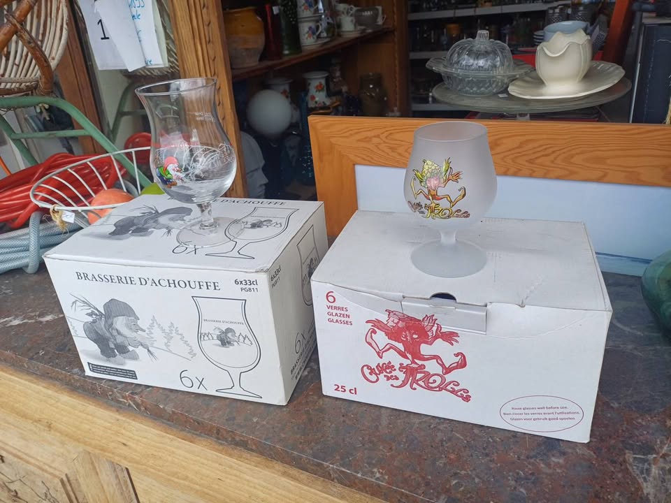 4€ le verre chouffe ou trolls