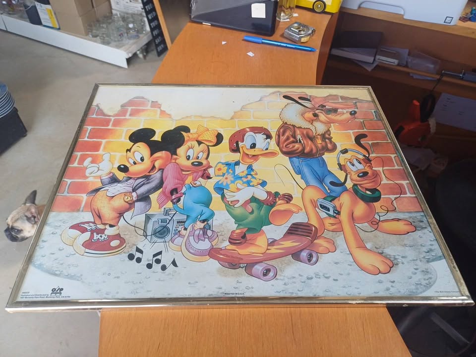 Cadre poster vintage disney