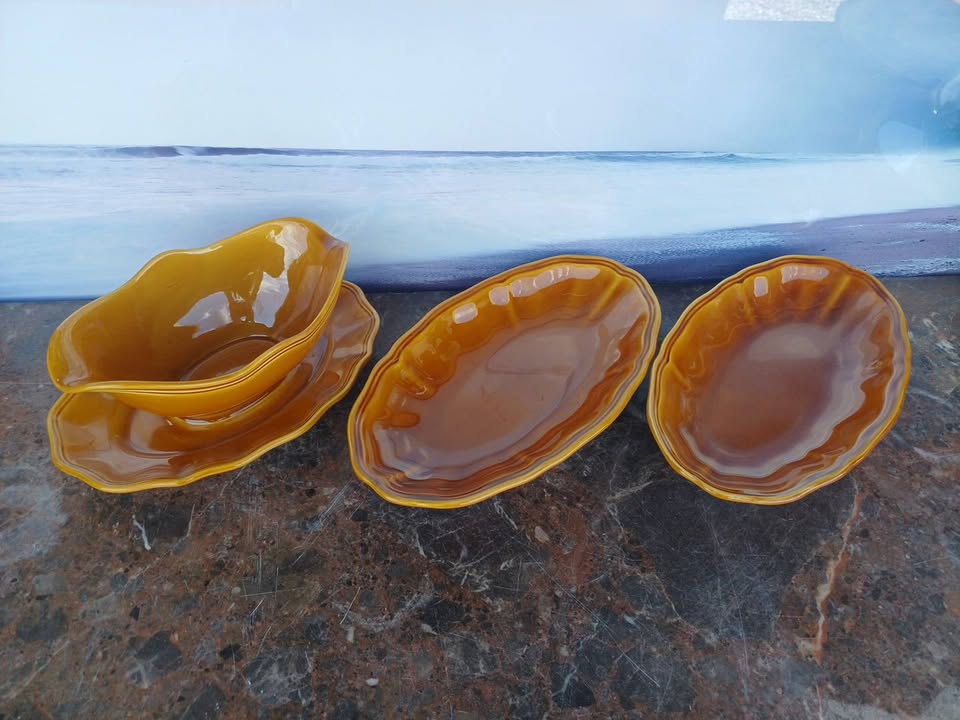 Ensemble Lunéville Louis XV honey