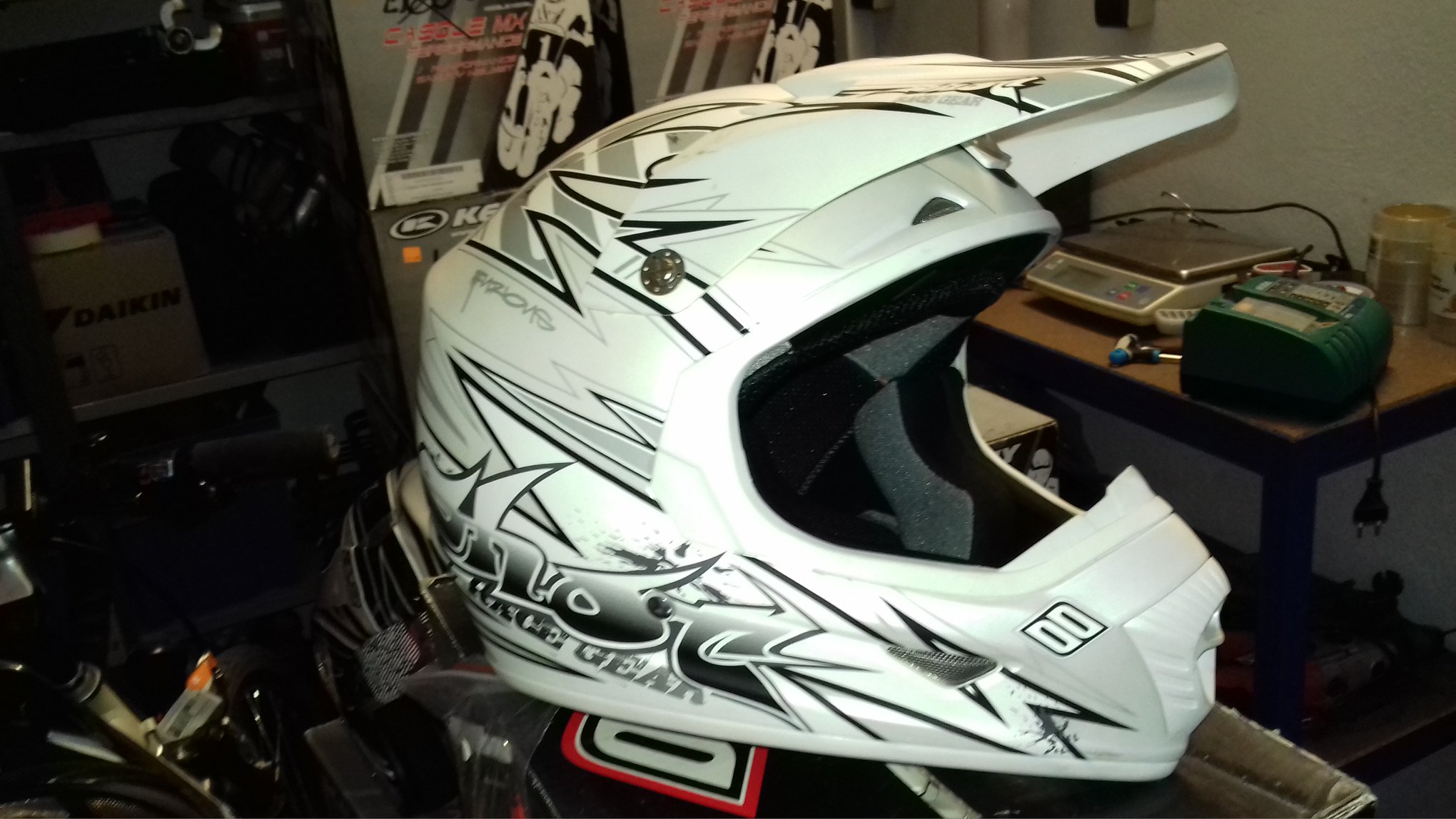 casque cross shot neuf