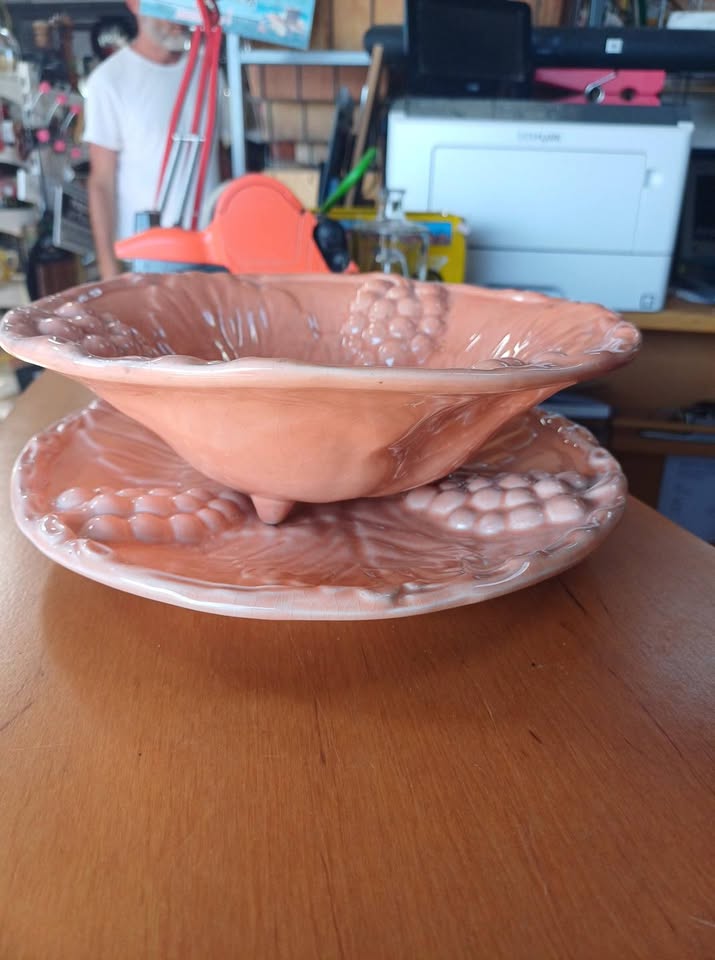 Coupe de fruits barbotine