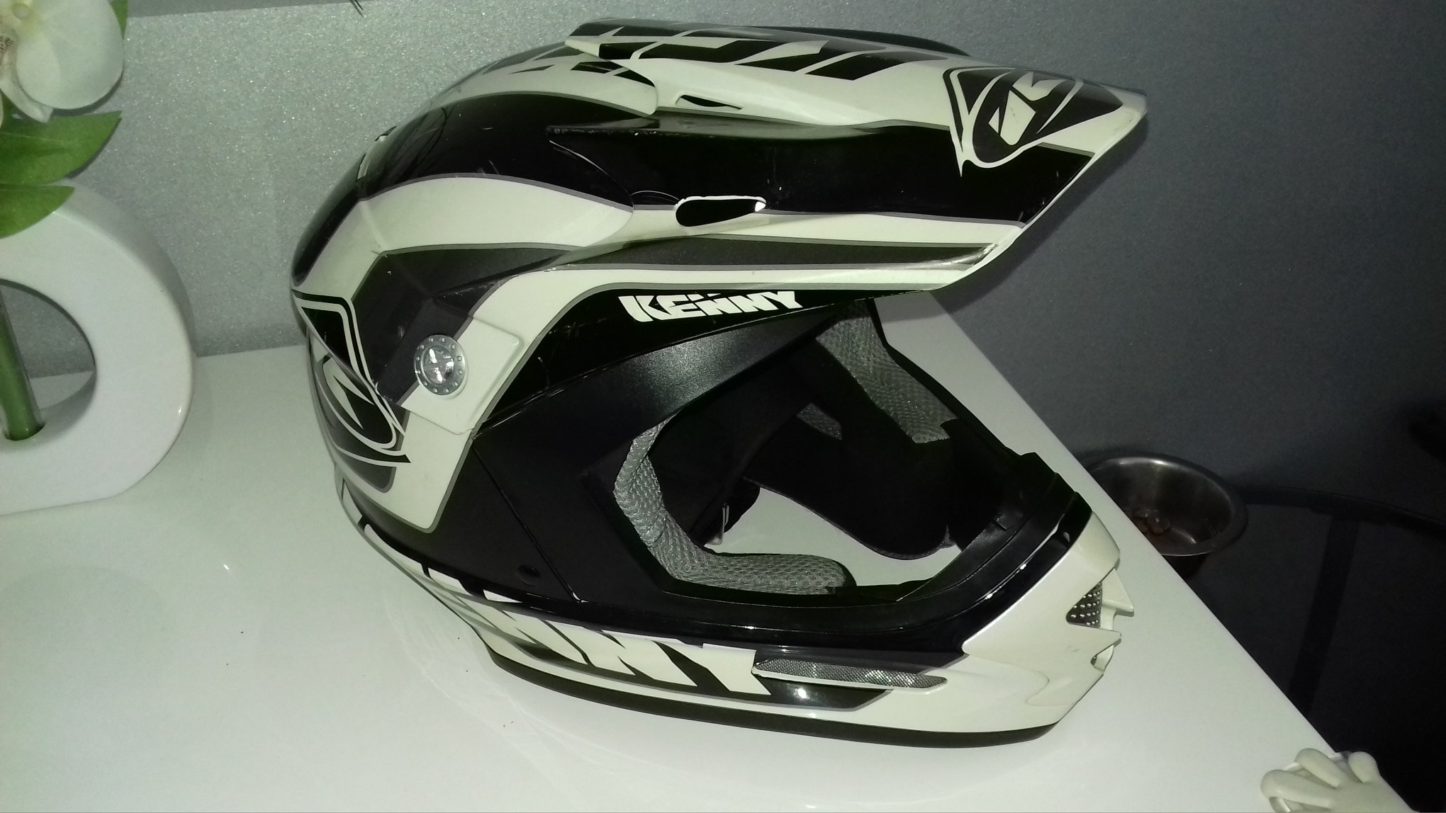 casque Kenny occasion bon etat taille S