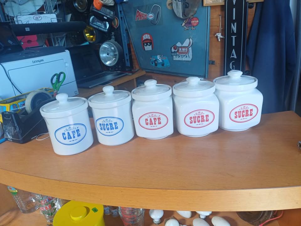 Pot de conservation ceramique