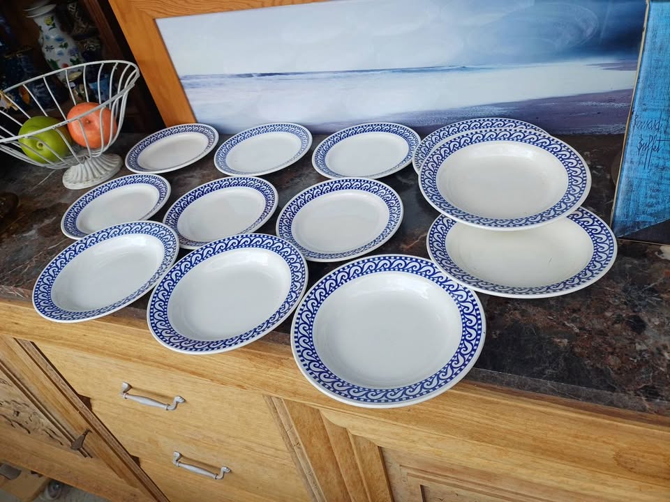 assiettes vintages budyansky 4€/pc