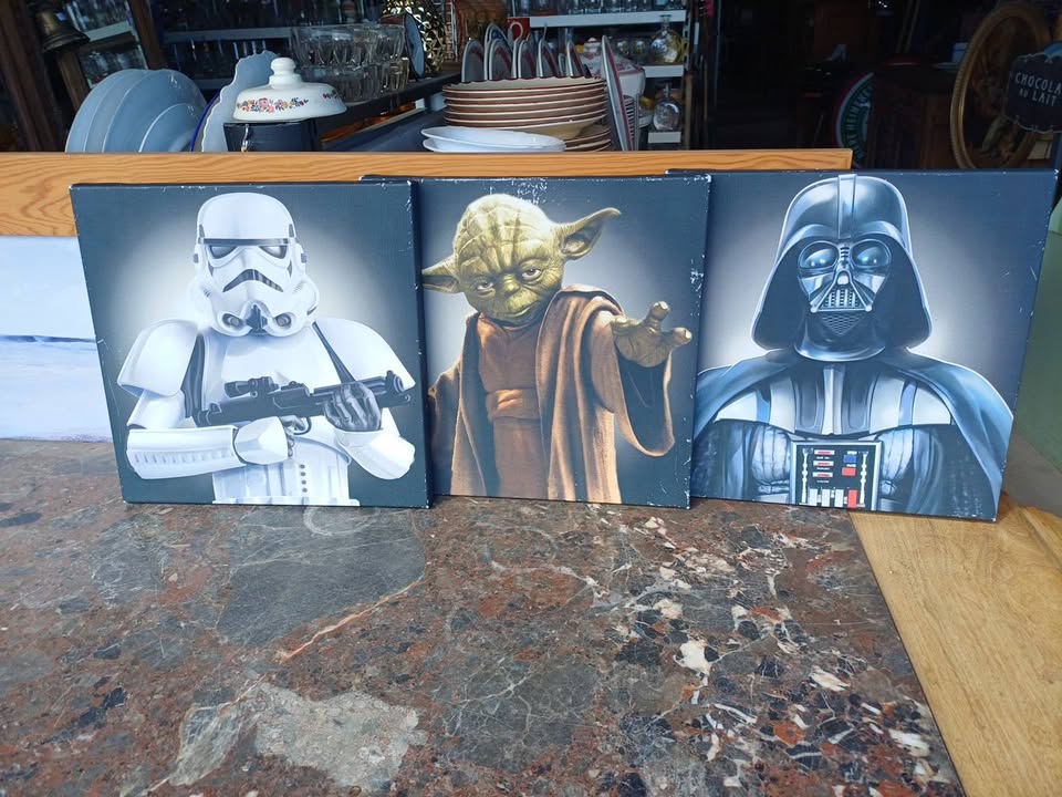 3 cadres star wars