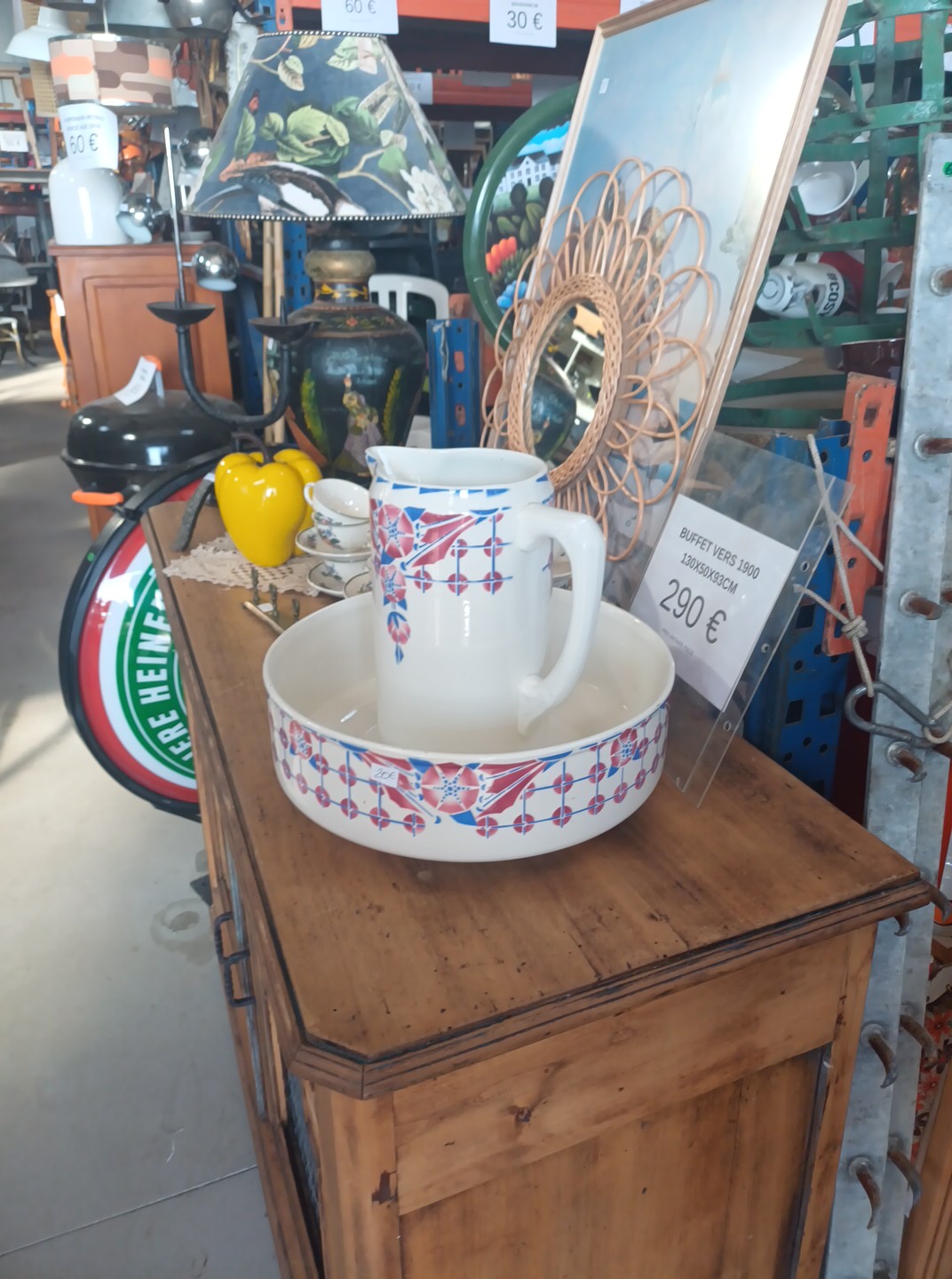 ensemble de toilette art deco