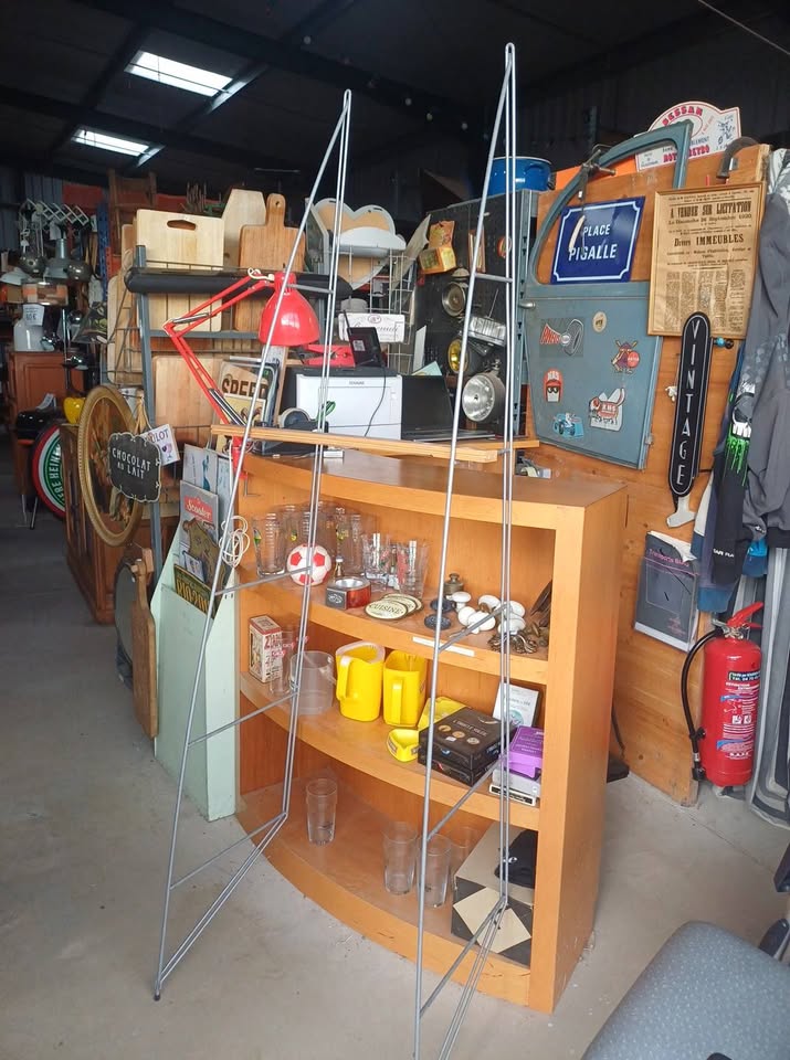 Structure etagere murale