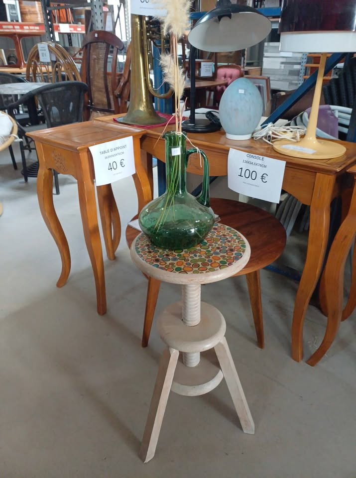Tabouret d'atelier ou d'horloger