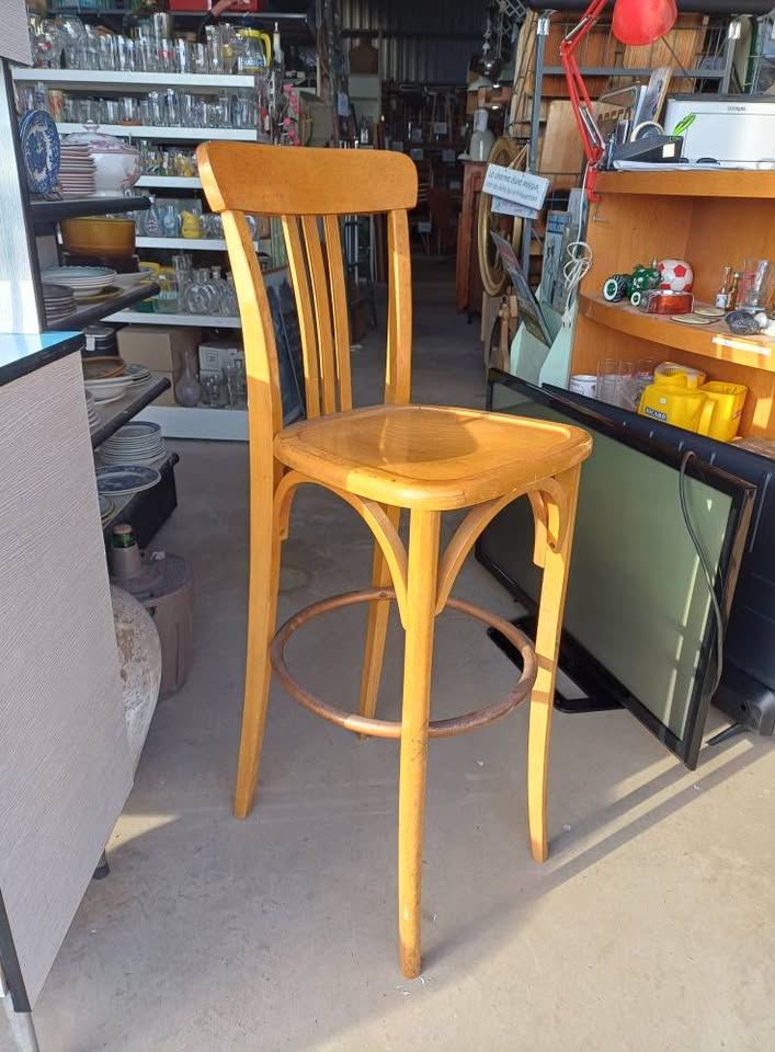 Chaise haute bar bistrot Stella vintage vers 50/60/70's