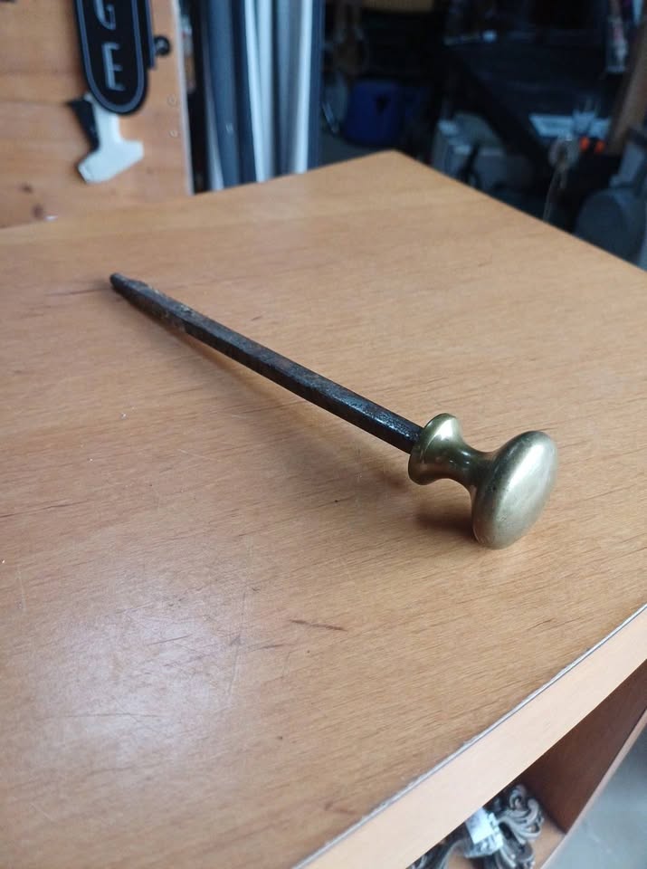 Ancien bouton poignée de porte