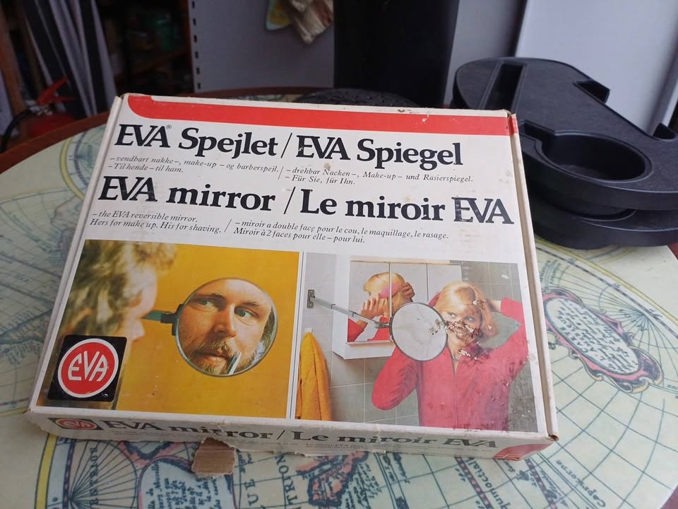 Vintage 70's miroir eva Neuf