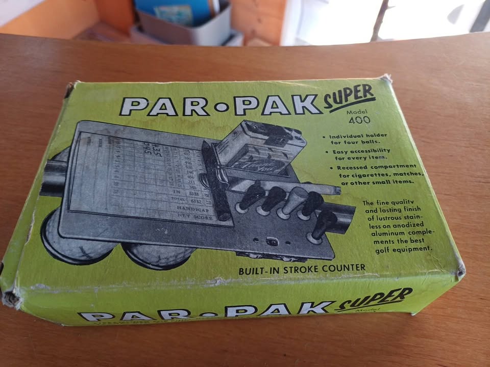 Balle de golf « Par Pak » vintage